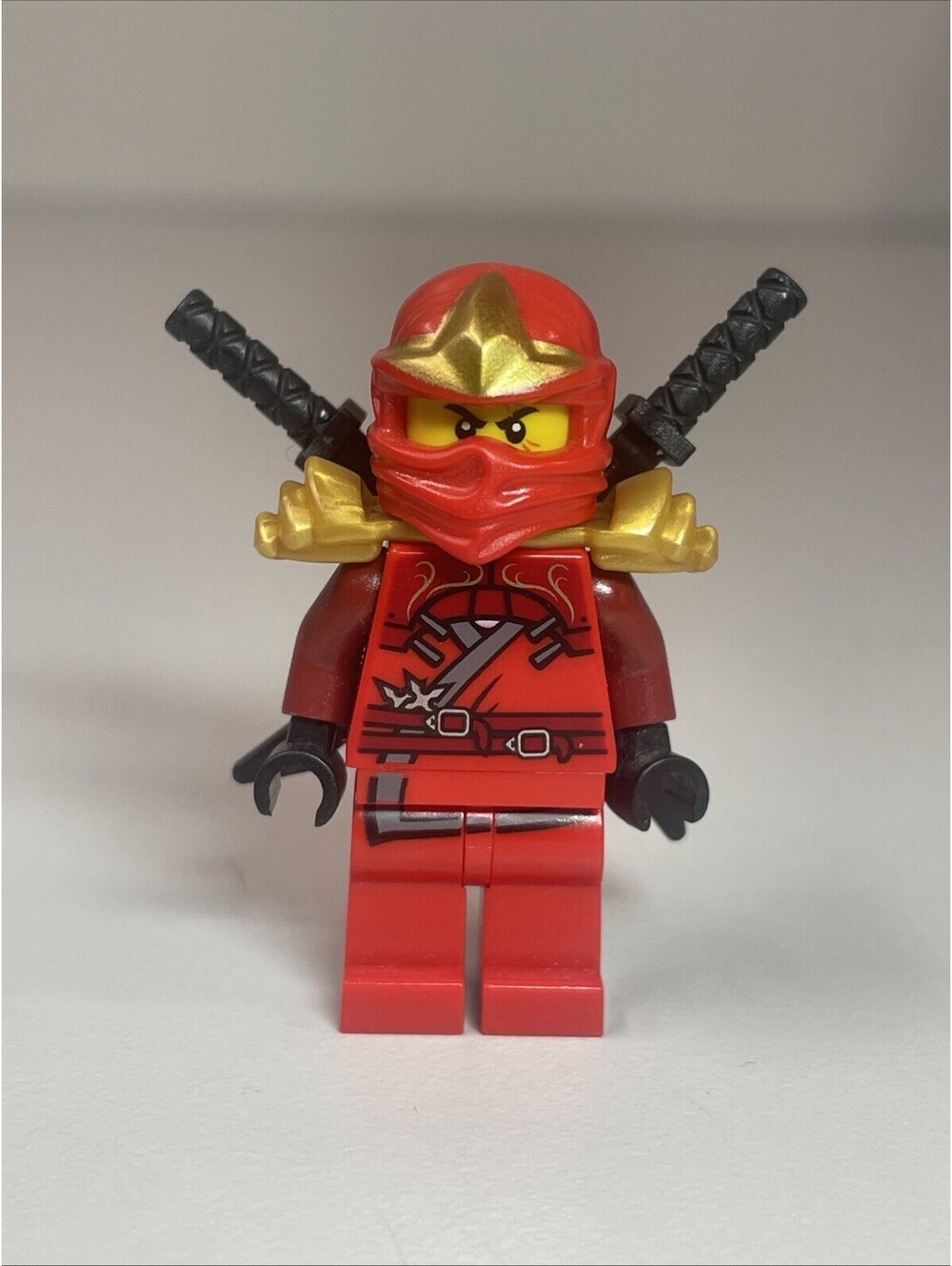 LEGO Kai Zx Minifigure njo0032 9449 9441 9561 Ninjago Rare Retired